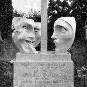 Bonzagni Aroldo monumento funebre di Adolfo Wildt - Aroldo Bonzagni